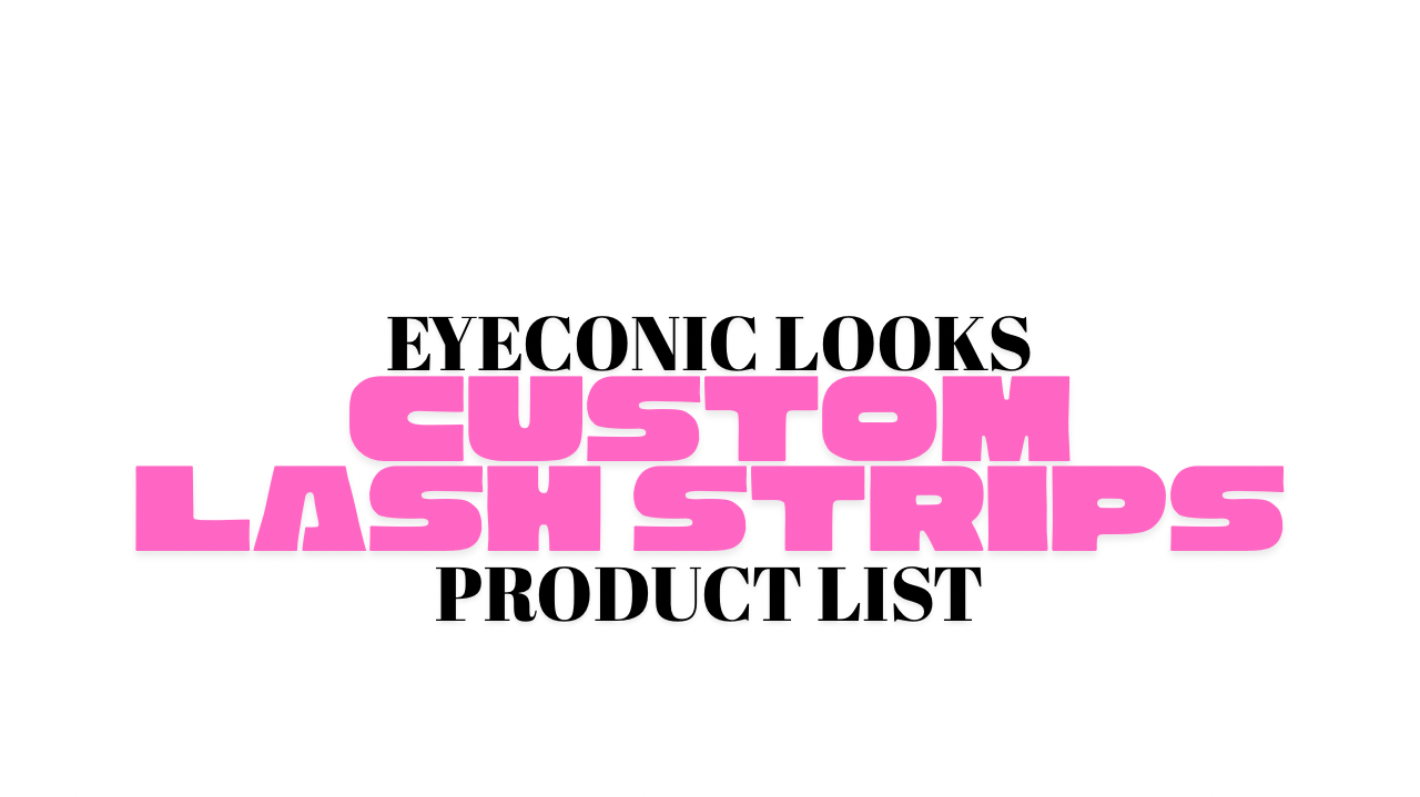 CLUSTER STRIP PRODUCT LIST- EBOOK