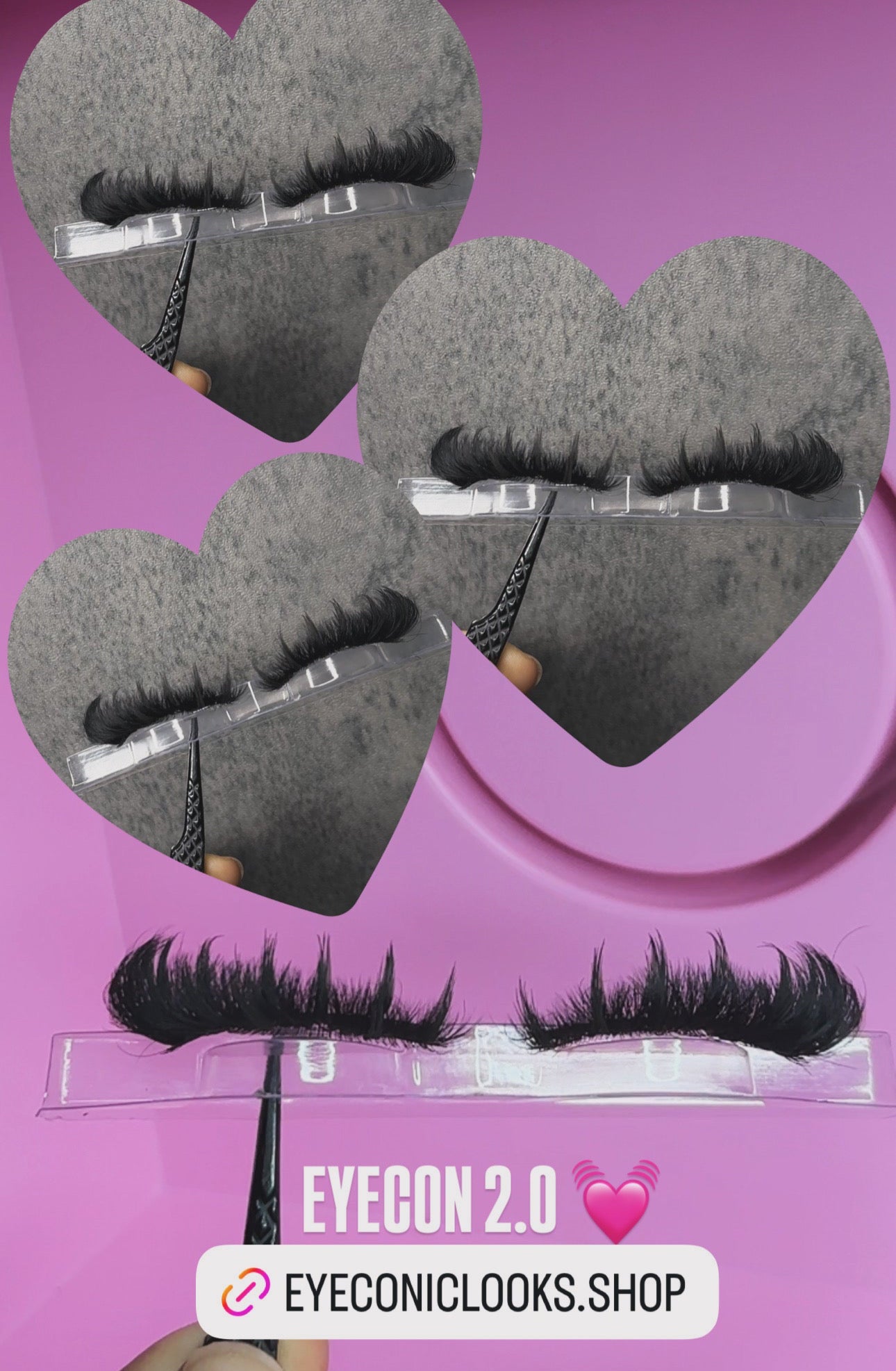 EYECON 2.0 💓- HAND MADE LASH STRIP