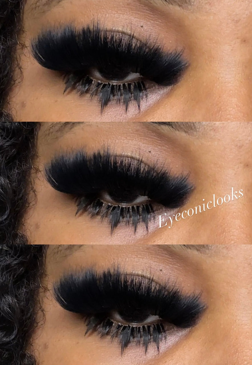 BLACC OUT Set- Lash strip recreation