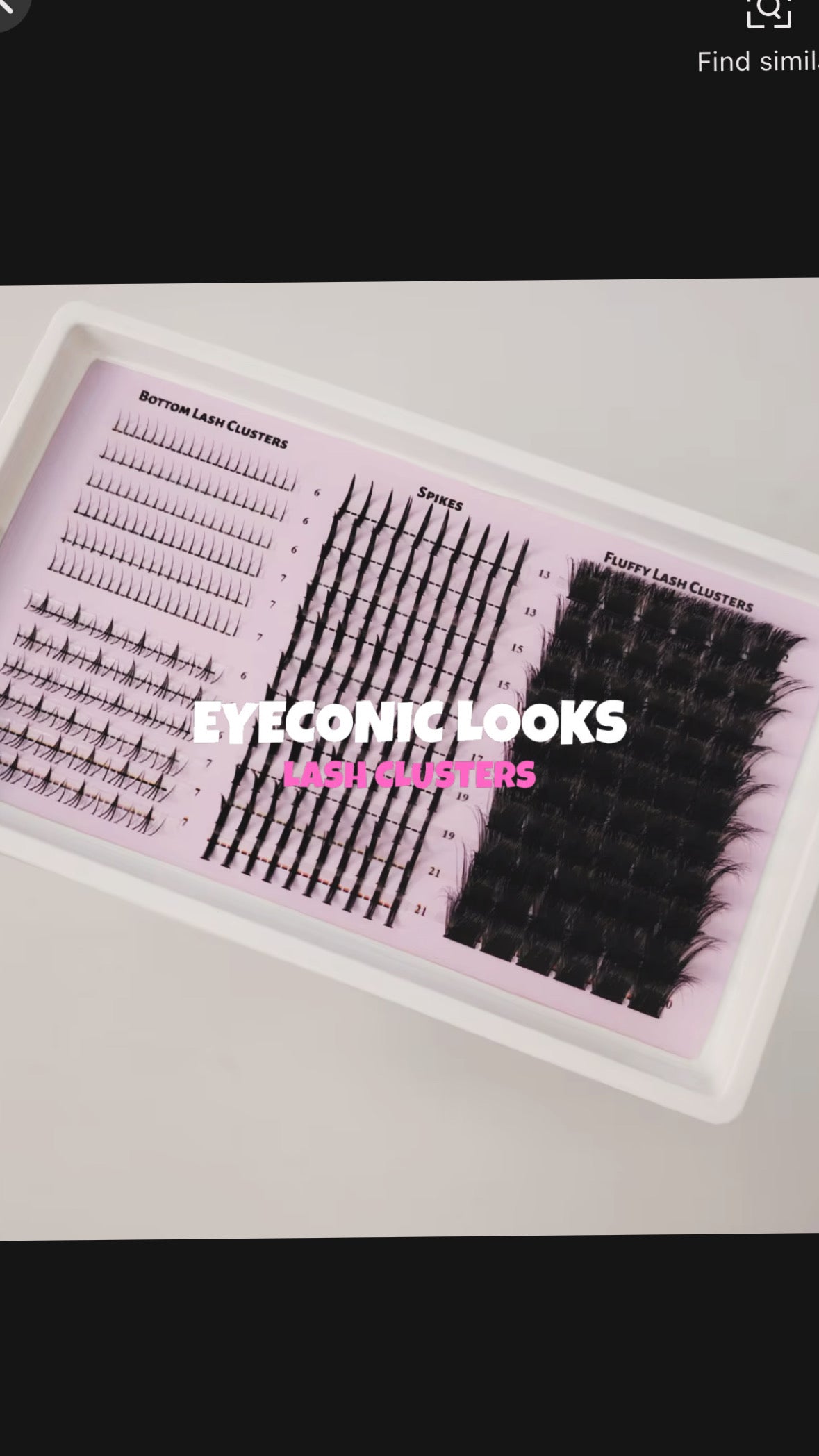 LASH CLUSTER TRAY VENDORS