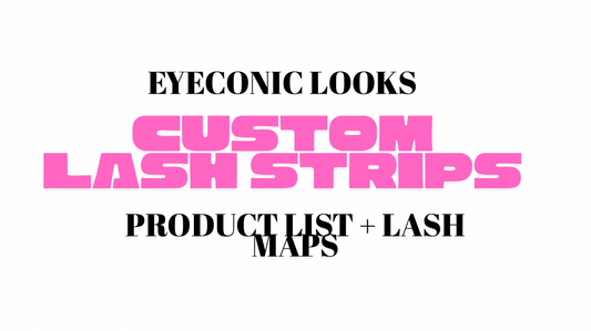 CLUSTER STRIP PRODUCT LIST + LASH MAPS - EBOOK