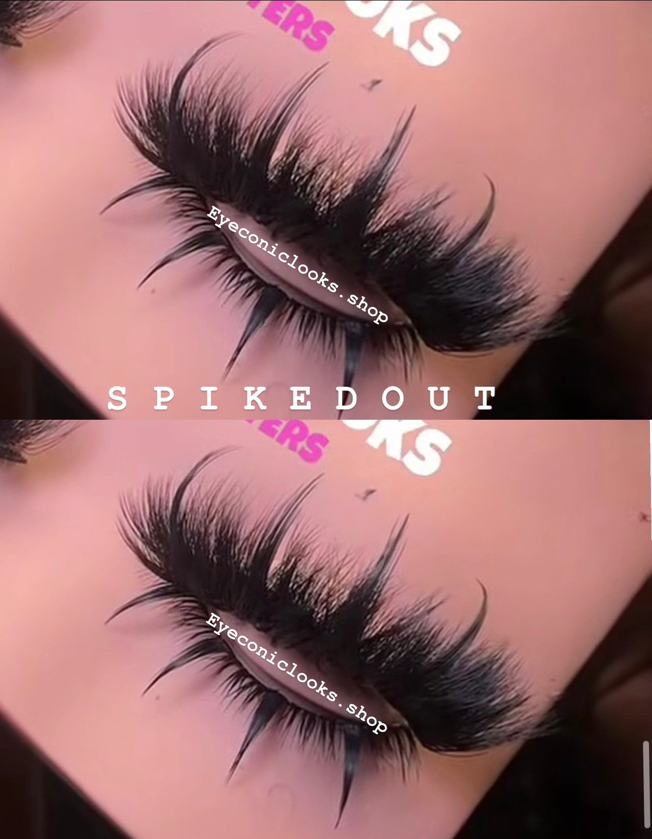 SPIKED OUT - CLUSTER LASH STRIPS